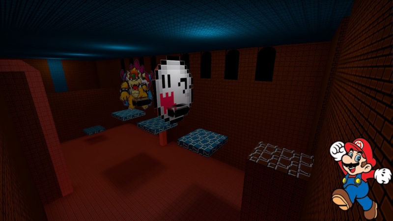 Bounce Parkour | Mario Course