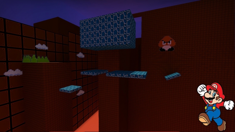 Bounce Parkour | Mario Course