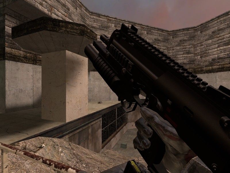MP7 M203 for SMG