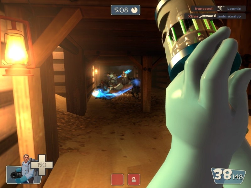 Radioactive Syringe Gun