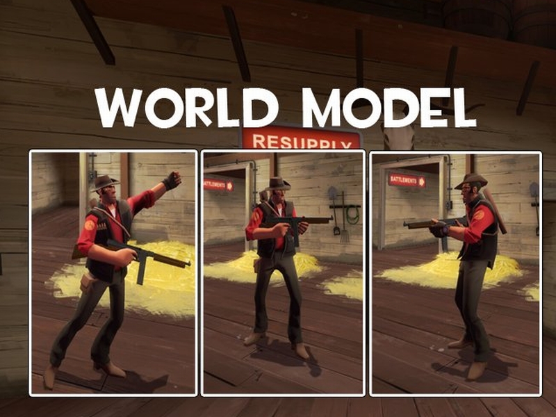 Thompson for Sniper SMG