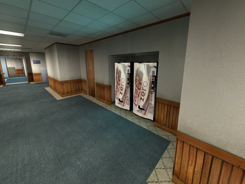 Coca Cola Zero Vending Machine