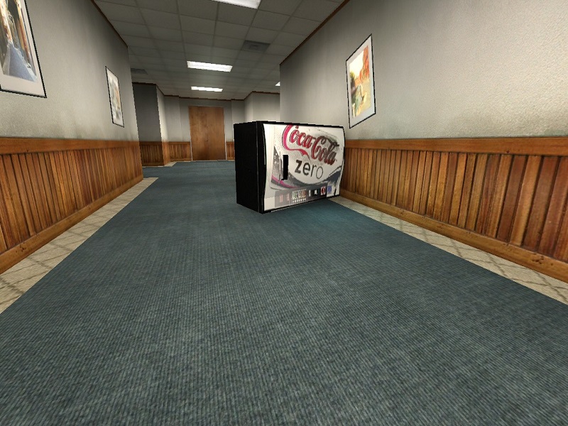 Coca Cola Zero Vending Machine