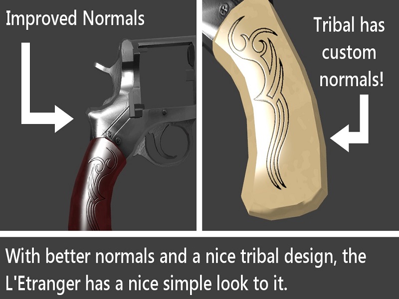 Tribal LEtranger with 3 Styles