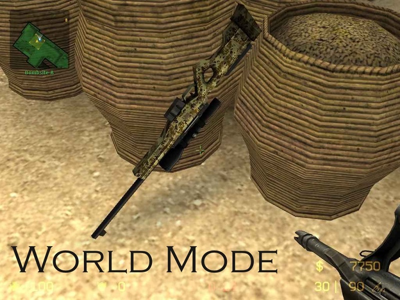 Default AWP with Desert CAMO