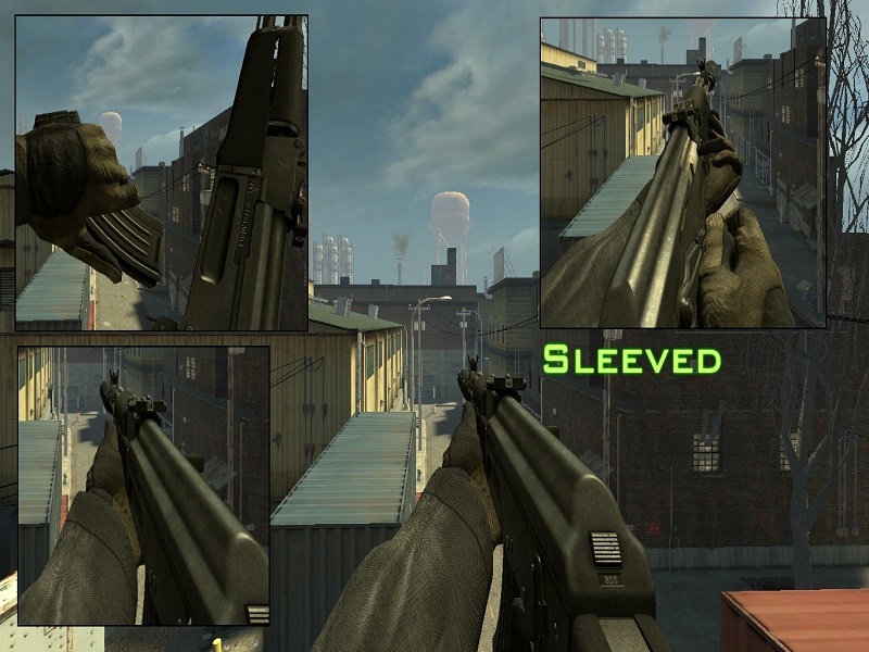 Silenced AK47