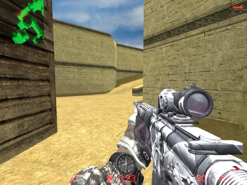 M4a1Winter City Warface