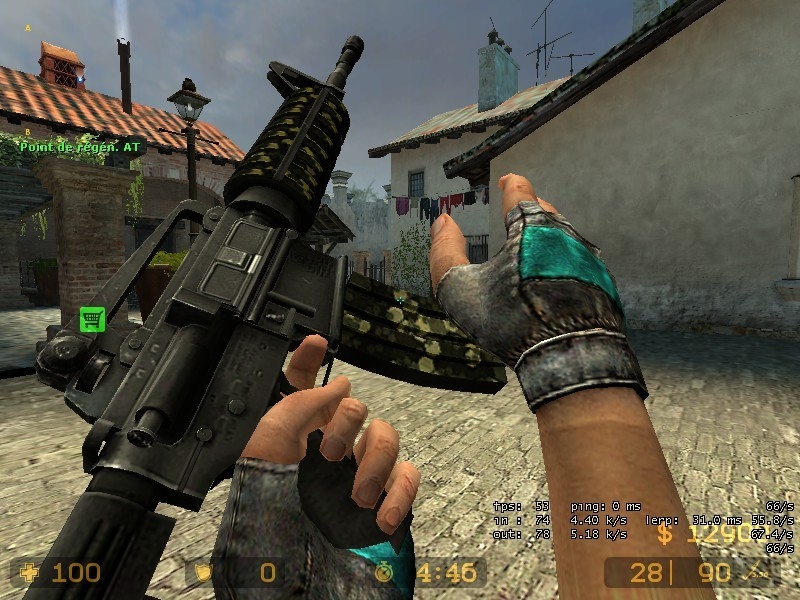 USP & M4A1 Hexatal Camo