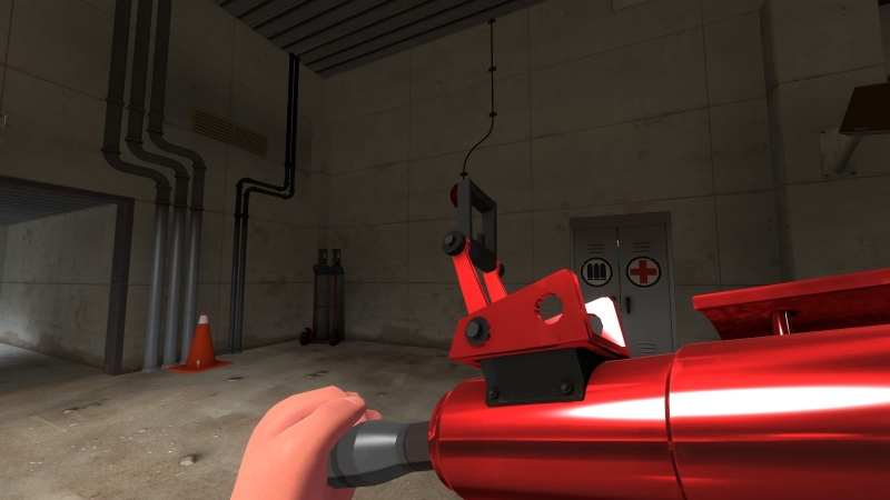 Team colored steel rocket launcher