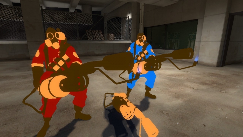 NES Fortress - Stock Pyro Weapons