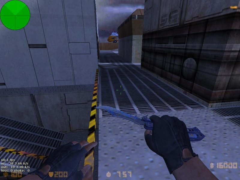 Butterfly Knife|Case Hardened (BS)