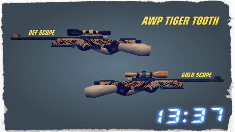 AWP Tiger Tooth