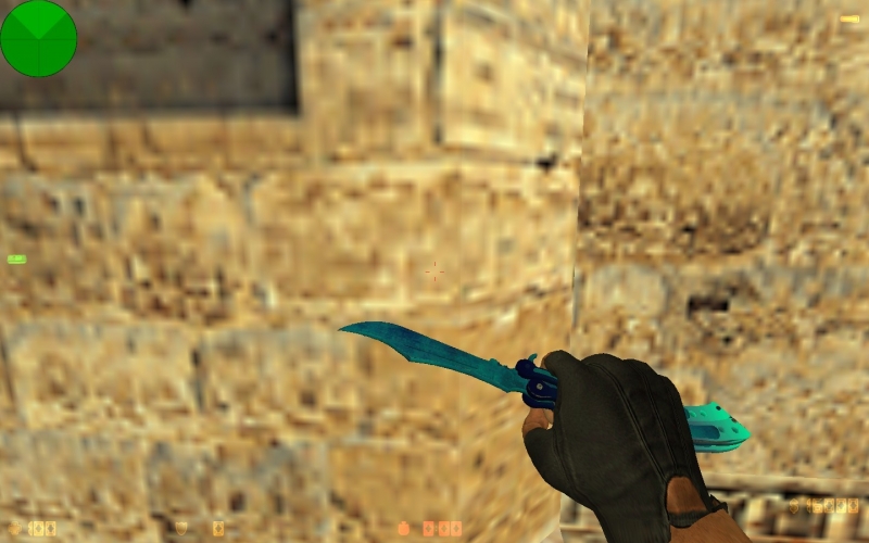 Butterfly Knife - Deep Blue Sea