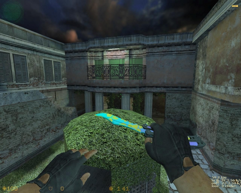 Hawaiian Flowers Knife Pack