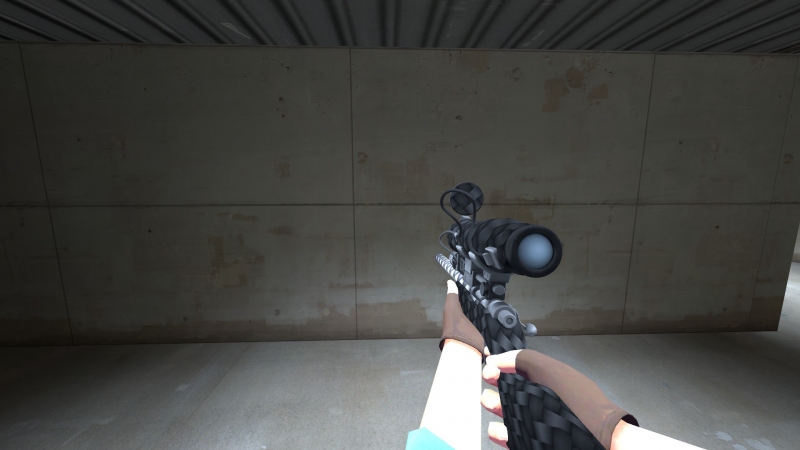 Carbon Fiber inspired sniper rifle.