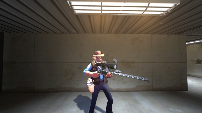 Carbon Fiber inspired sniper rifle.