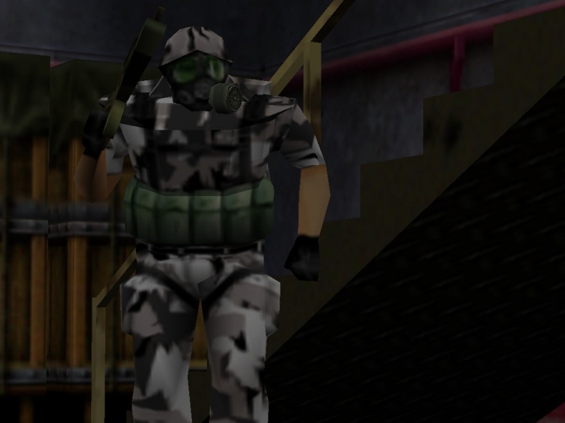 Human Sarge for Half-Life 1