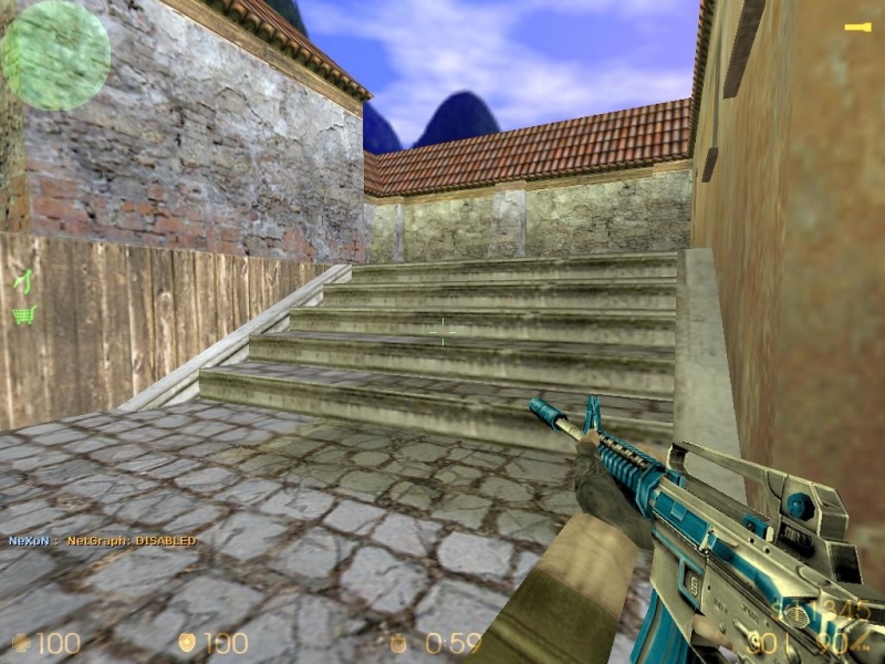 M4a1 blue edtion & ak47 redline edition