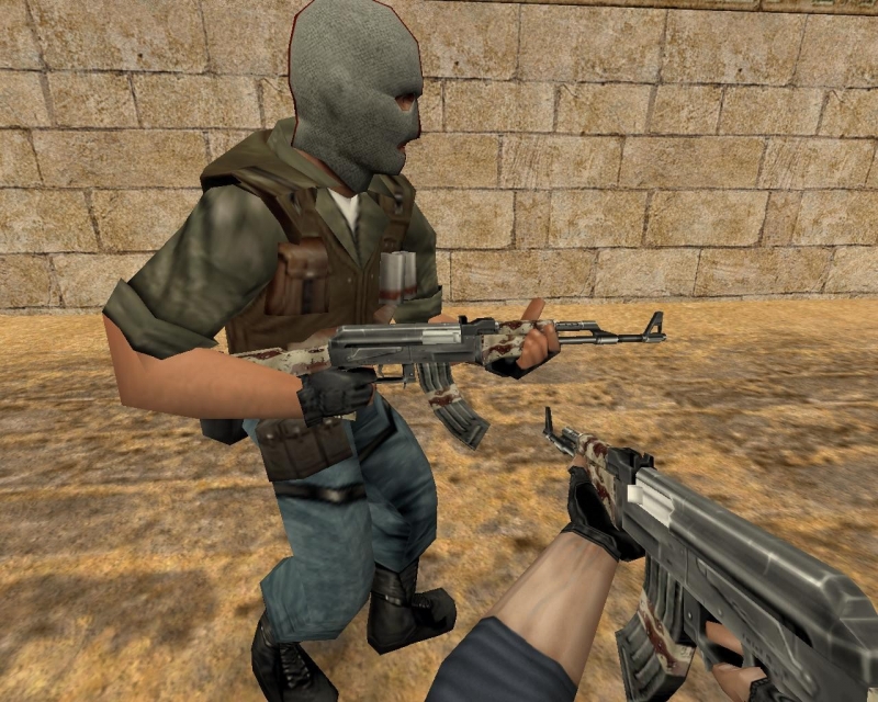 Default AK-47 Desert Camo