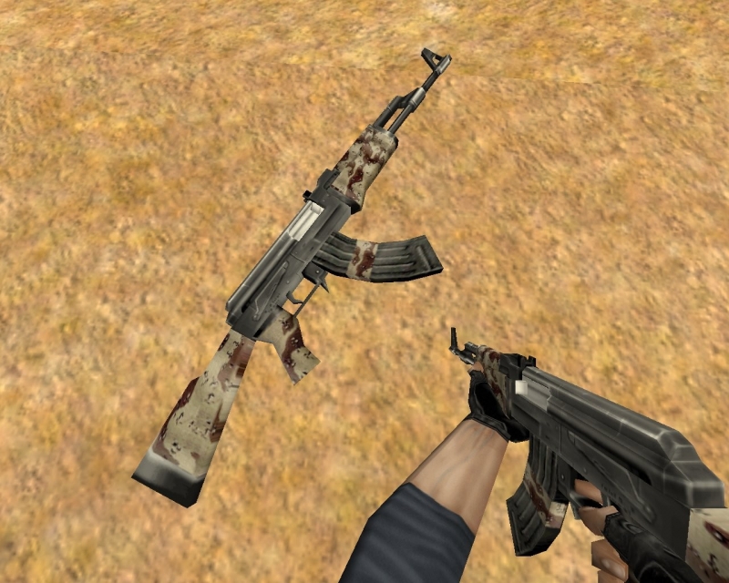 Default AK-47 Desert Camo