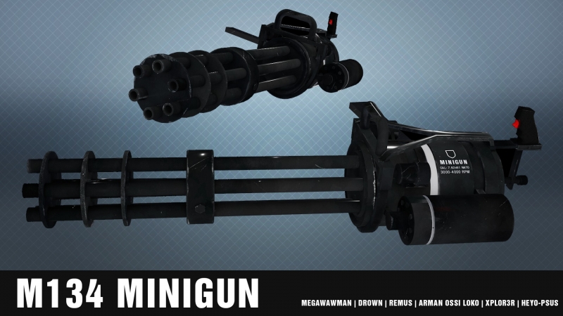 M134 Minigun