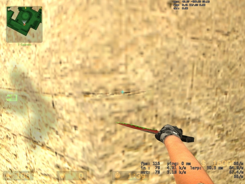 Red And Green Knife!