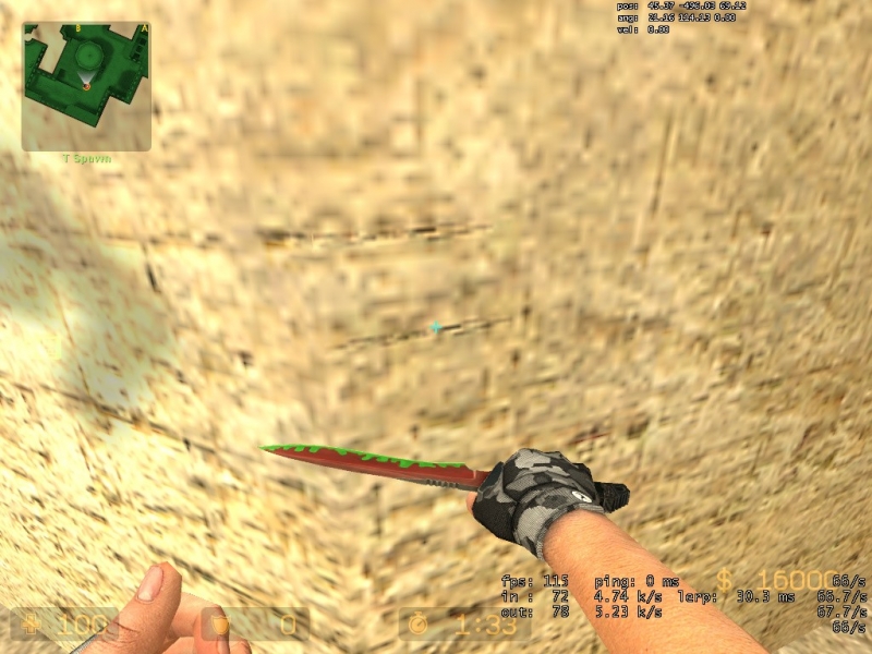 Red And Green Knife!