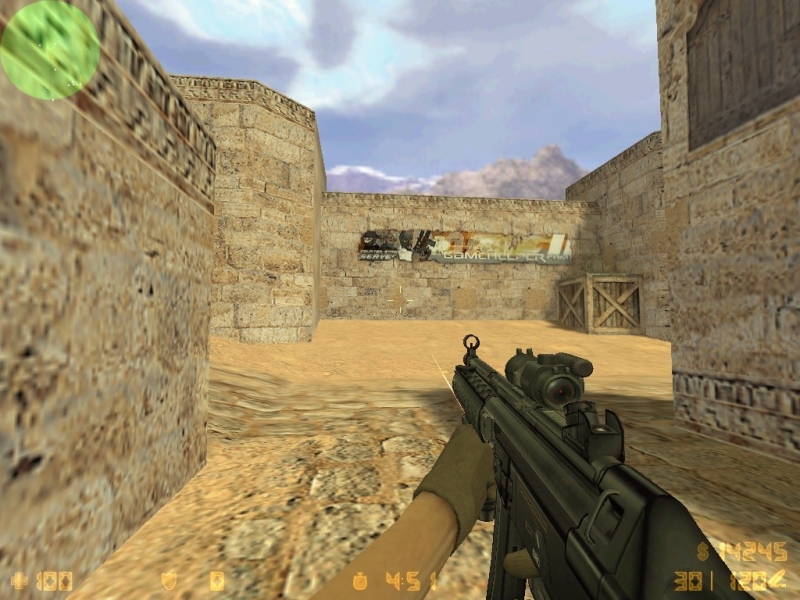 MP5 RIS GO Anims W Aimpoint & Working LAM