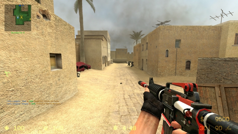 CS: Source M4A1 Cyrex Retexture Skins - 6 COLORS!