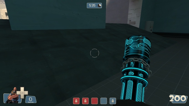 Futuristic Nanotech minigun