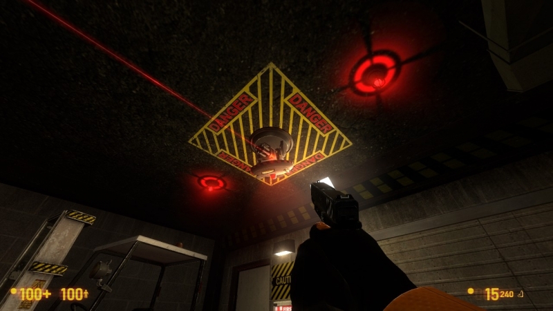 HL1ish Ceiling Sentry turret