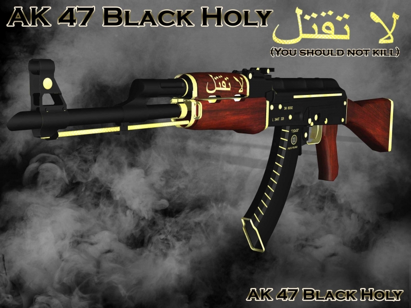 AK 47 Black Hol...