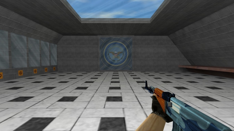 AK-47 Navy/Blue Camo