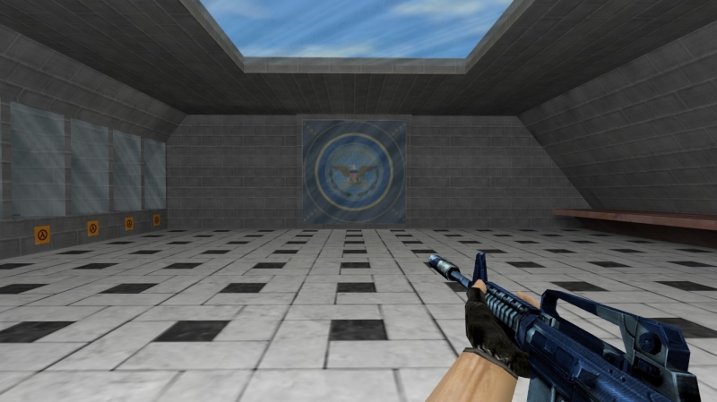 M4A1 Navy/Blue Camo