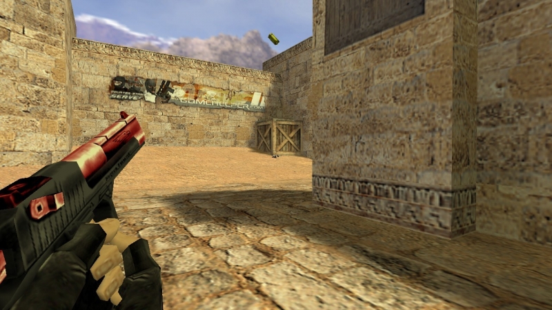 Black & Red Deagle