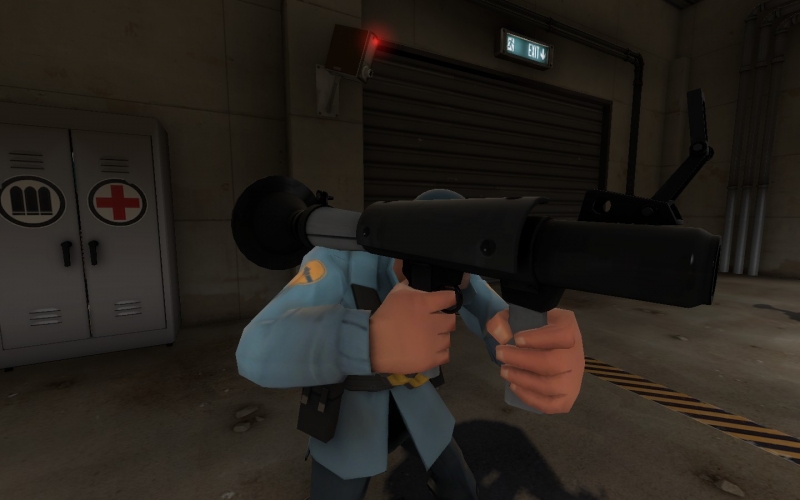 Black & Light Gray Rocket-Launcher