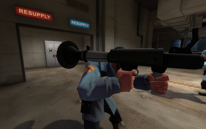 Black & Light Gray Rocket-Launcher