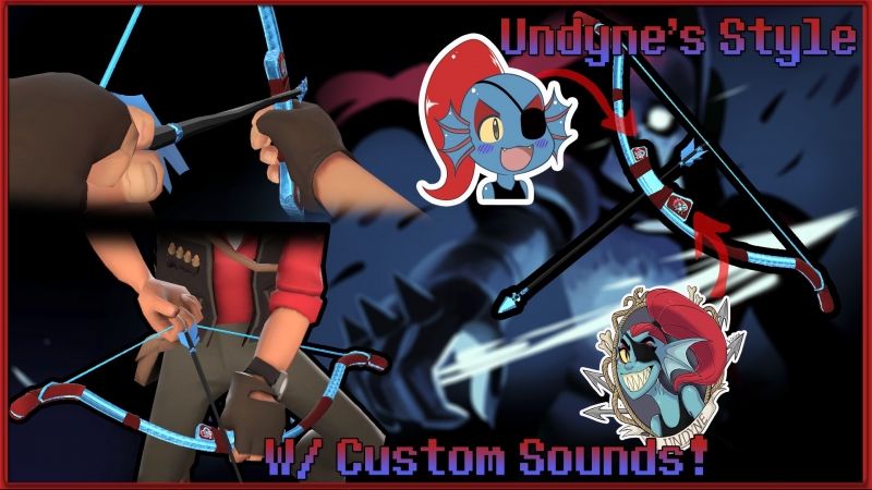 Undyne's Bow [Sounds + Skins!]