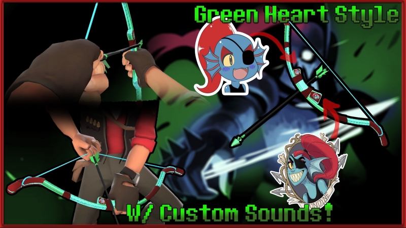 Undyne's Bow [Sounds + Skins!]
