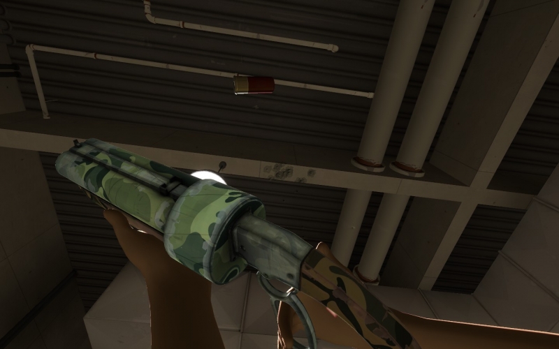 Camouflaged Scattergun