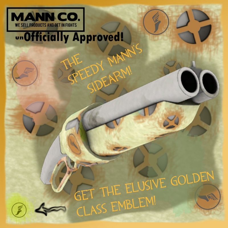 Speedy Mann's Sidearm