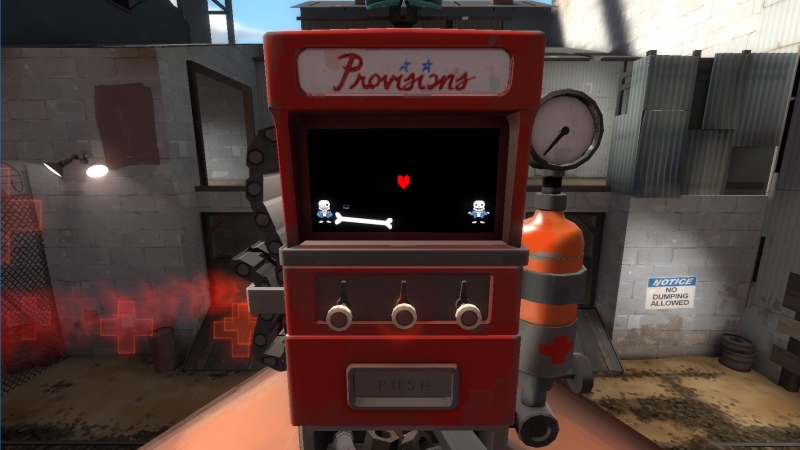 Sans-penser (Dispenser metal reskin feat. sans)