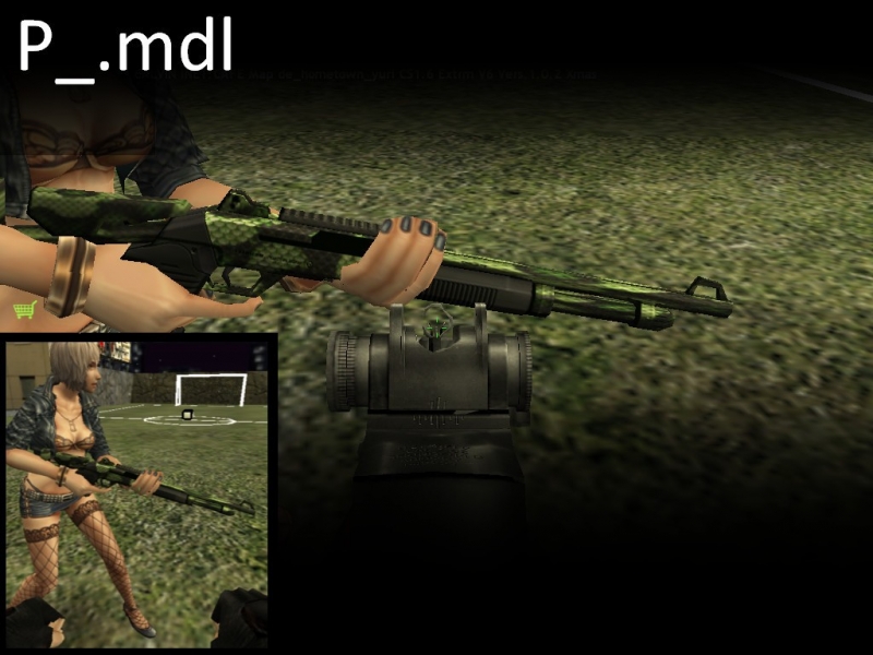 Def. XM1014 Re-textured Snake