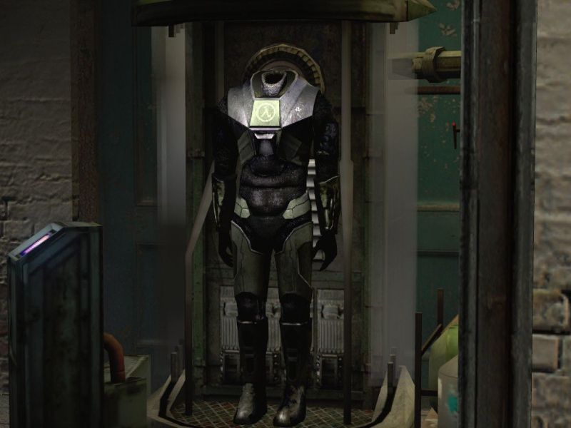 Black and Green Suit #1