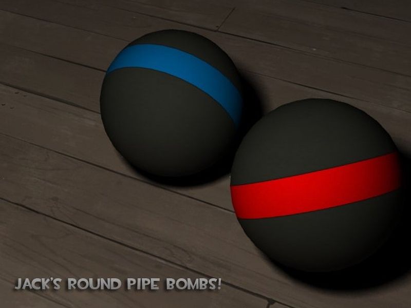 Round Pipe Bomb...