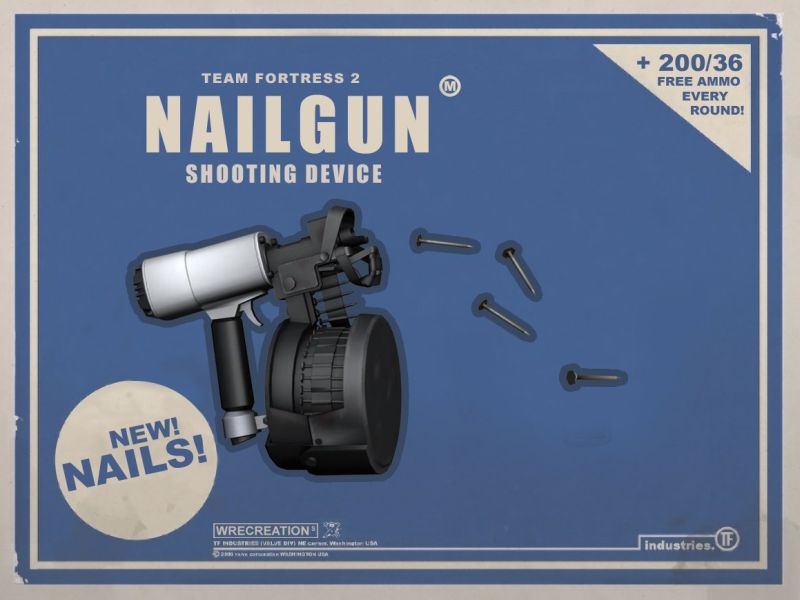 Nailgun Pistol
